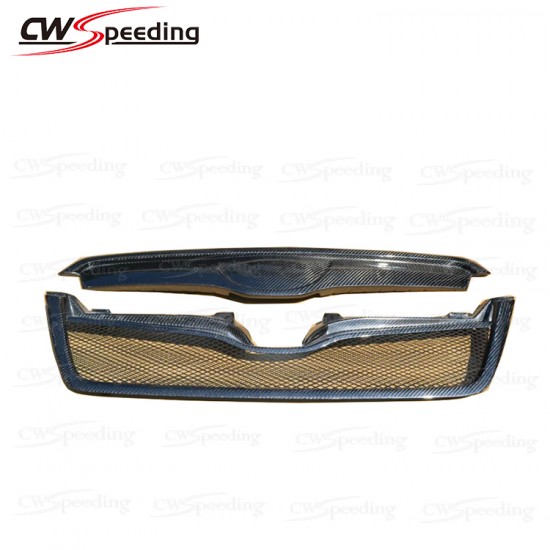 CARBON FIBER FRONT GRILLE FOR 2014-2016 SUBARU IMPREZA