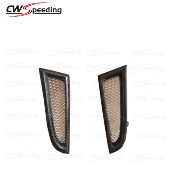 CARBON FIBER FRONT BUMPER SIDE VENTS FOR 2006-2007 SUBARU IMPREZA 9 GDC CARBON FIBER FRONT BUMPER SIDE VENTS FOR 2006-2007 SUBARU IMPREZA 9 GDC