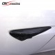 DRY CARBON FIBER SIDE FENDER GADGET FOR 2016-2018 TESLA MODEL 3 