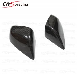 CARBON FIBER SIDE MIRROR COVER FOR TESLA MODEL S