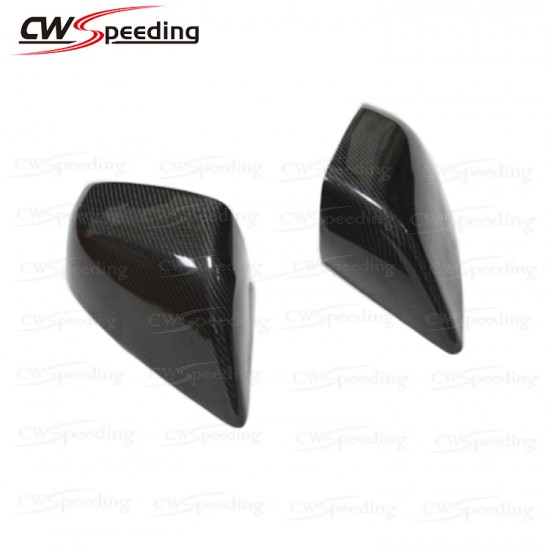 CARBON FIBER SIDE MIRROR COVER FOR TESLA MODEL S