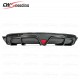  CARBON FIBER REAR DIFFUSER FOR 2016-2018 TESLA MODEL X