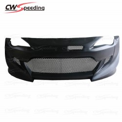 GREDDY ROCKET BUNNY VER3 STYLE FIBER GLASS FRONT BUMPER FOR 2012-2015 SUBARU BRZ