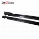 GREDDY ROCKET BUNNY CARBON FIEBR SIDE SKIRTS FOR SUBARU BRZ