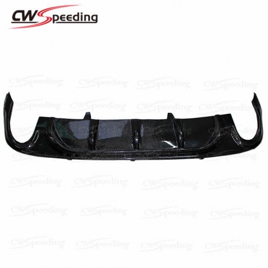 CARBON FIBER REAR DIFFUSER (T-2) FOR 2009-2012 VW CC 3.6 passat