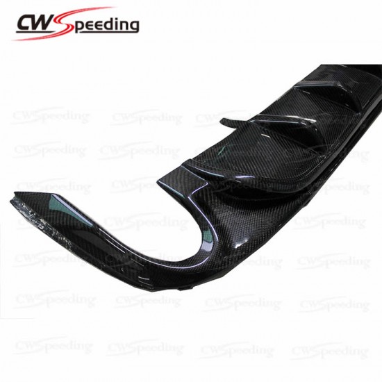 CARBON FIBER REAR DIFFUSER (T-2) FOR 2009-2012 VW CC 3.6 passat