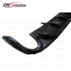 CARBON FIBER REAR DIFFUSER (T-2) FOR 2009-2012 VW CC 3.6 passat