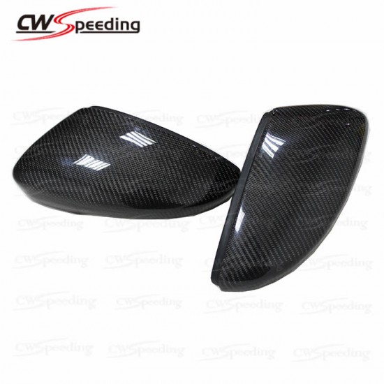 REPLACEMENT STYLE CARBON FIBER SIDE MIRROR COVER FOR VW CC passat REPLACEMENT STYLE CARBON FIBER SIDE MIRROR COVER FOR VW CC passat