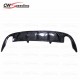 CARBON FIBER REAR DIFFUSER (T-2) FOR 2013-2016 VW CC passat