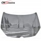 WITH HOLE STYLE CARBON FIBER HOOD FOR 2008-2013 VW GOLF 6