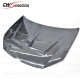 WITH HOLE STYLE CARBON FIBER HOOD FOR 2008-2013 VW GOLF 6