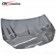 WITH HOLE STYLE CARBON FIBER HOOD FOR 2008-2013 VW GOLF 6