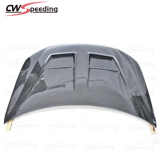 WITH HOLE STYLE CARBON FIBER HOOD FOR 2008-2013 VW GOLF 6 WITH HOLE STYLE CARBON FIBER HOOD FOR 2008-2013 VW GOLF 6