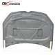 WITH HOLE STYLE CARBON FIBER HOOD FOR 2008-2013 VW GOLF 6