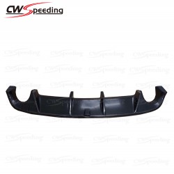 CWS STYLE CARBON FIBER REAR DIFFUSER（2-T) FOR 2008-2013 VW GLOF 6 GTI