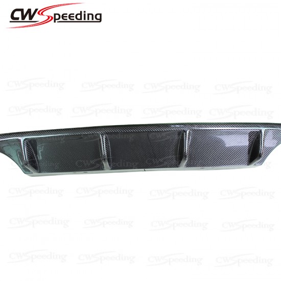 CARBON FIBER REAR DIFFUSER (T-4) FOR 2008-2013 VW GLOF 6 CARBON FIBER REAR DIFFUSER (T-4) FOR 2008-2013 VW GLOF 6