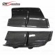 2 PIECES STYLE CARBON FIBER REAR DIFFUSER FOR 2008-2013 VW GLOF 6 R20