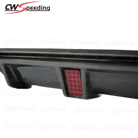  CWS STYLE CARBON FIBER REAR DIFFUSER(T-2) FOR 2014-2016 VW GOLF 7