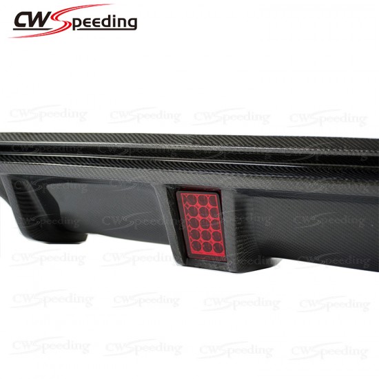 CWS STYLE CARBON FIBER REAR DIFFUSER(T-2) FOR 2014-2016 VW GOLF 7 CWS STYLE CARBON FIBER REAR DIFFUSER(T-2) FOR 2014-2016 VW GOLF 7