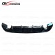 CARBON FIBER REAR DIFFUSER (T-2) FOR VW GOLF 7 R RLINE CARBON FIBER REAR DIFFUSER (T-2) FOR VW GOLF 7 R RLINE