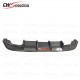 KARBEL STYLE CARBON FIBER REAR DIFFUSER(T-4) FOR 2014-2016 VW GOLF 7/R-LINE /GTI