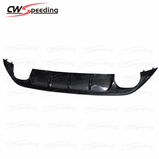 S-LINE STYLE CARBON FIBER REAR DIFFUSER(T-4) FOR 2014-2016 VW GOLF 7 /GTI S-LINE STYLE CARBON FIBER REAR DIFFUSER(T-4) FOR 2014-2016 VW GOLF 7 /GTI