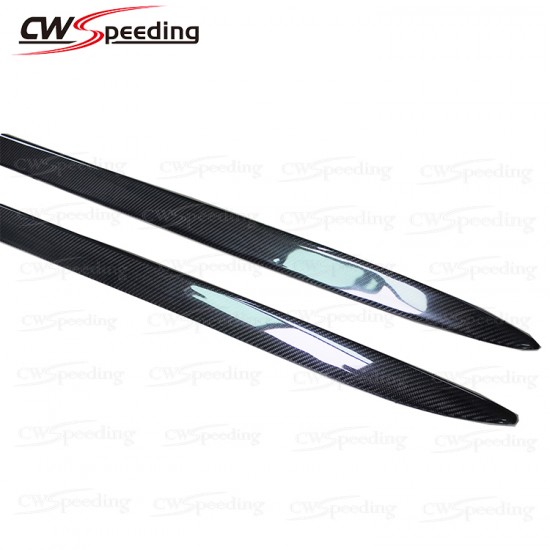 SCIROCCO R STYLE CARBON FIBER SIDE SKIRTS FOR 2015-2016 VW SCIROCCO
