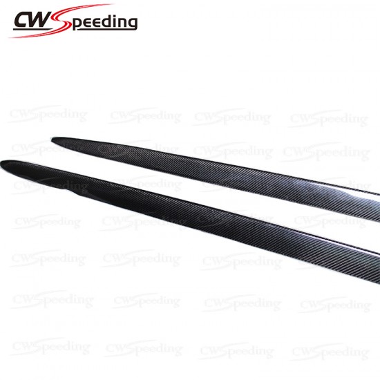 SCIROCCO R STYLE CARBON FIBER SIDE SKIRTS FOR 2015-2016 VW SCIROCCO