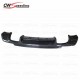 CARBON FIBER REAR DIFFUSER FOR 2015-2016 VW SCIROCCO R-LINE 