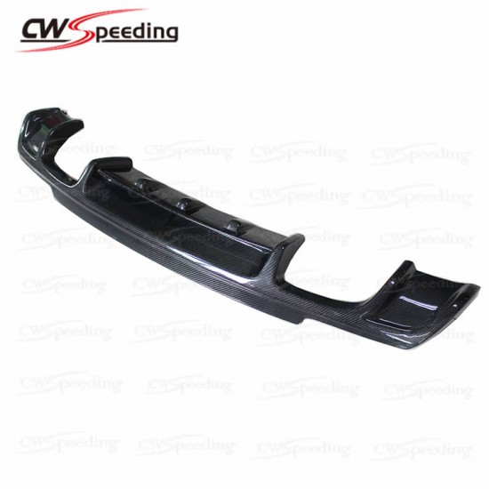 CARBON FIBER REAR DIFFUSER FOR 2015-2016 VW SCIROCCO R-LINE CARBON FIBER REAR DIFFUSER FOR 2015-2016 VW SCIROCCO R-LINE