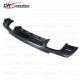 CARBON FIBER REAR DIFFUSER FOR 2015-2016 VW SCIROCCO R-LINE 