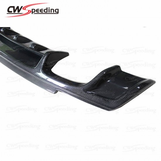 CARBON FIBER REAR DIFFUSER FOR 2015-2016 VW SCIROCCO R-LINE CARBON FIBER REAR DIFFUSER FOR 2015-2016 VW SCIROCCO R-LINE