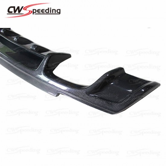 CARBON FIBER REAR DIFFUSER FOR 2015-2016 VW SCIROCCO R-LINE 