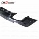 CARBON FIBER REAR DIFFUSER FOR 2015-2016 VW SCIROCCO R-LINE 