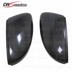 REPLACEMENT STYLE CARBON FIBER SIDE MIRROR COVER FOR 2015-2016 VW SCIROCCO