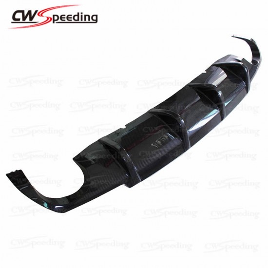 CARBON FIBER REAR DIFFUSER (T-2) FOR 2015-2016 VW SCIROCCO R CARBON FIBER REAR DIFFUSER (T-2) FOR 2015-2016 VW SCIROCCO R
