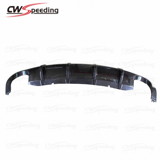 CARBON FIBER REAR DIFFUSER (T-2) FOR 2015-2016 VW SCIROCCO R CARBON FIBER REAR DIFFUSER (T-2) FOR 2015-2016 VW SCIROCCO R