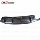 CARBON FIBER REAR DIFFUSER (T-2) FOR 2015-2016 VW SCIROCCO R