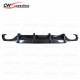 CARBON FIBER REAR DIFFUSER (T-4) FOR 2015-2016 VW SCIROCCO R